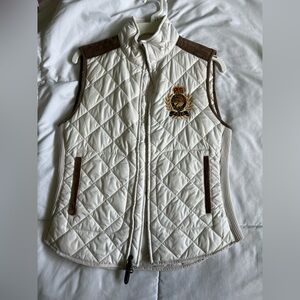 Ralph Lauren quilted riding vest